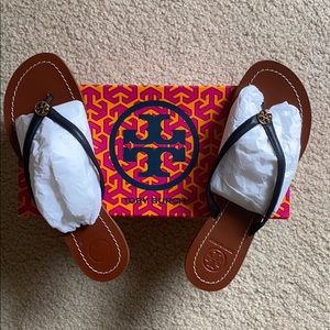 Black Tory Burch sandals
